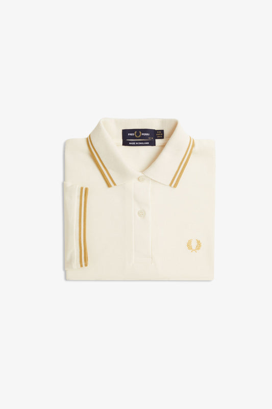 G12 The Fred Perry Shirt (Ecru / Champagne / Champagne)