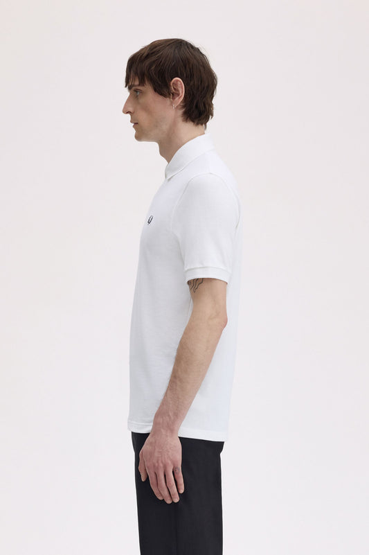 M3 The Fred Perry Shirt (White / Navy)