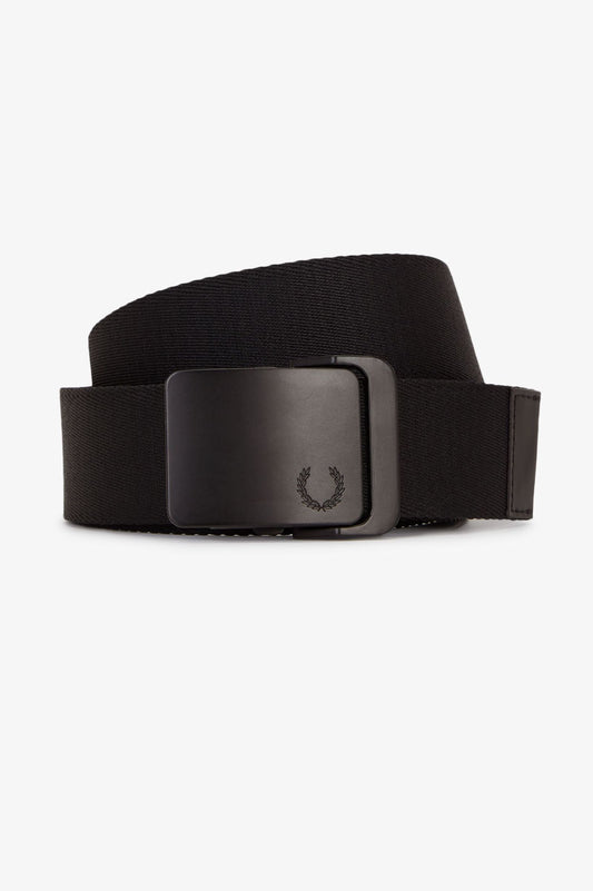 BT2248 Plain Webbing Belt (Black)