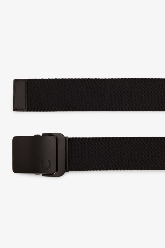BT2248 Plain Webbing Belt (Black)