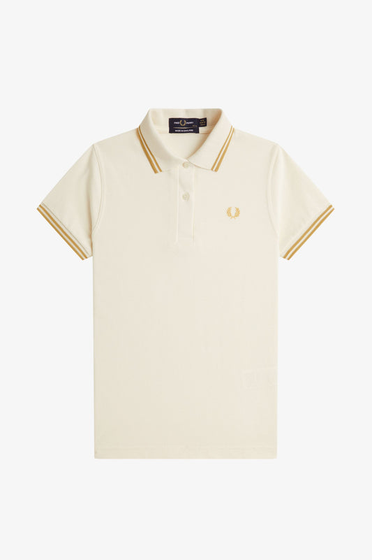 G12 The Fred Perry Shirt (Ecru / Champagne / Champagne)