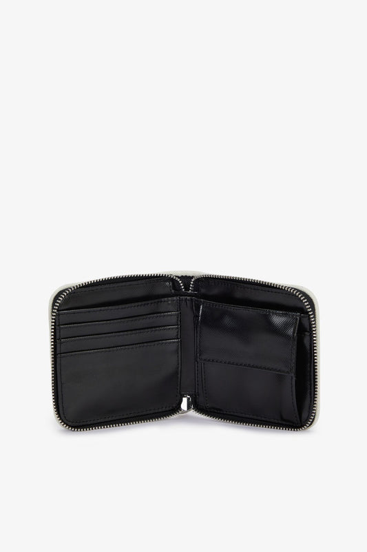 L1195 Classic Zip Around Wallet (Black / Ecru)