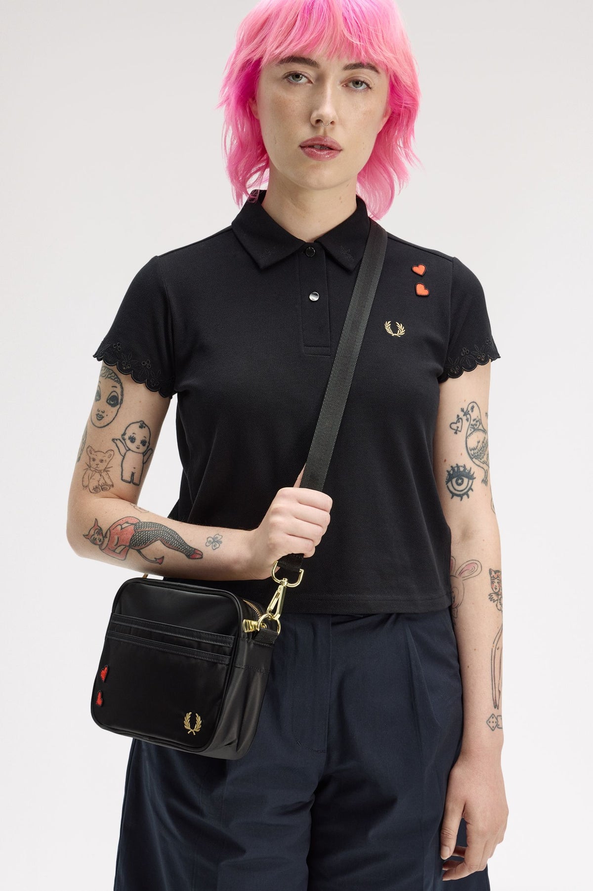 L2800 Amy Mini Shoulder Bag (Black)