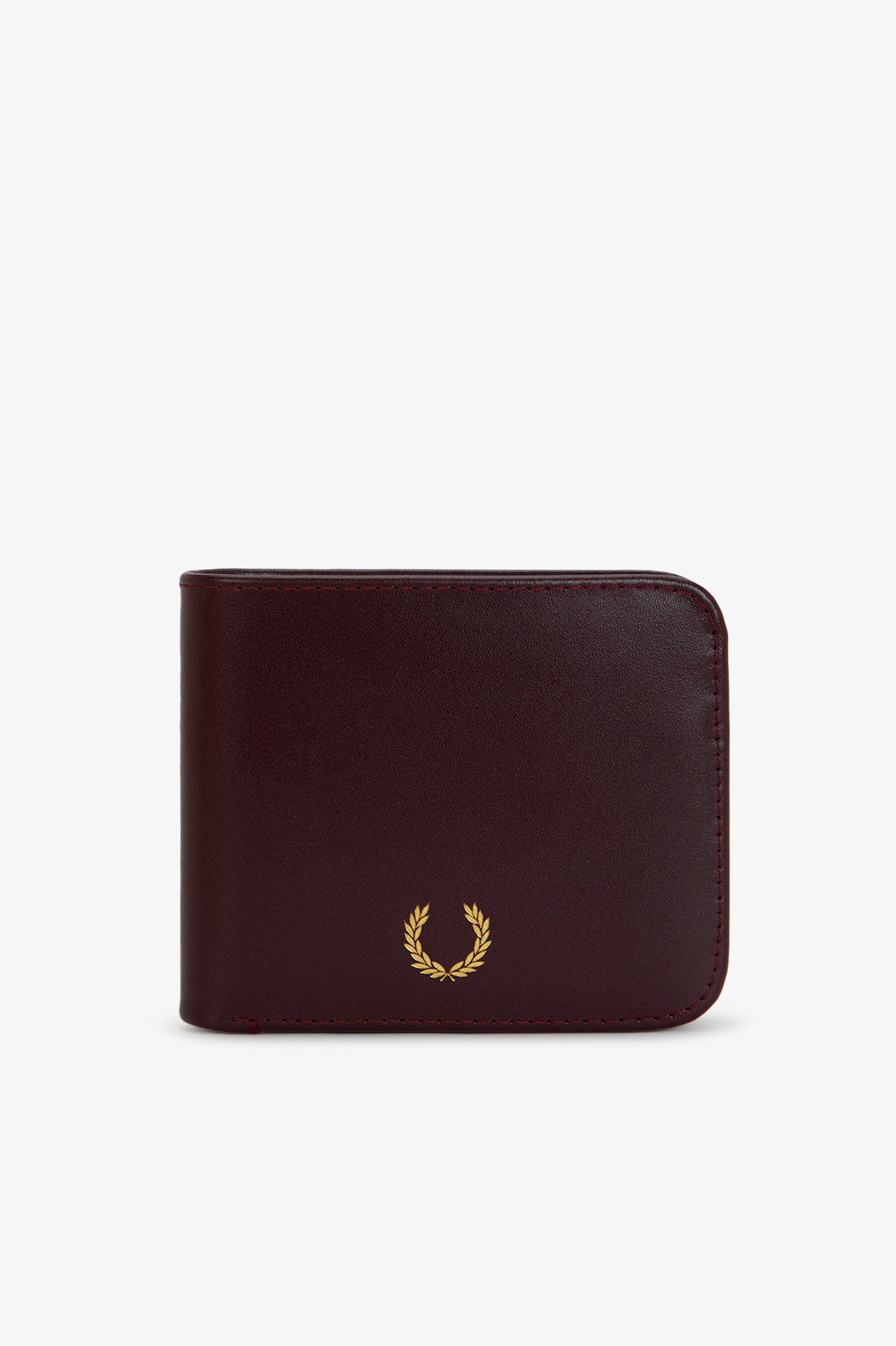 L3349 Smooth Leather Billfold Wallet (Oxblood)