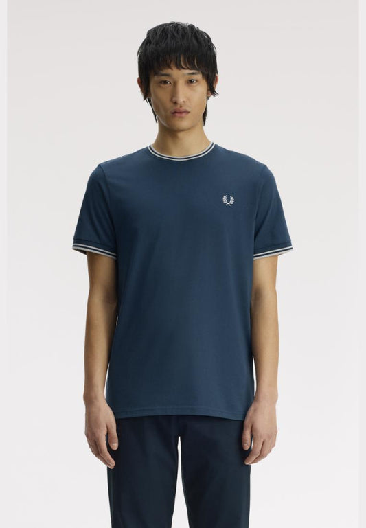 M1588 Twin Tipped T-Shirt (Mod Blue / Slate / Slate)