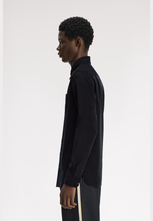 M3462 Needle Cord Shirt (Black)