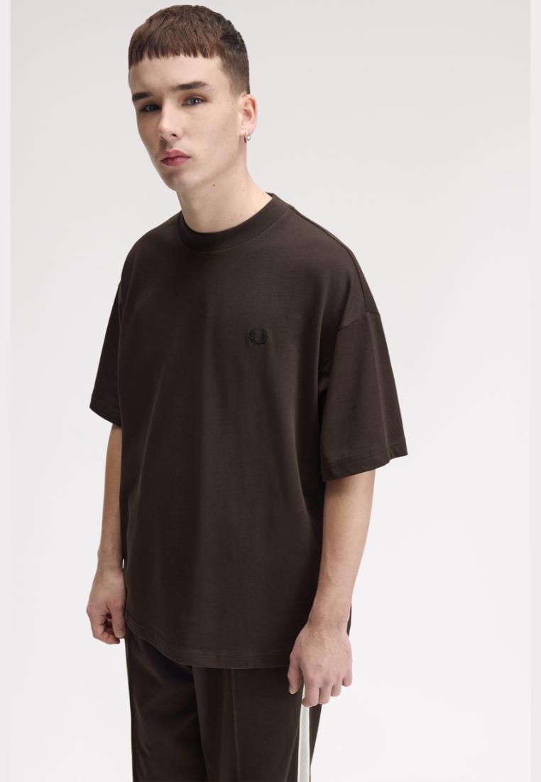 M3481 Oversized T-Shirt (Rich Brown)