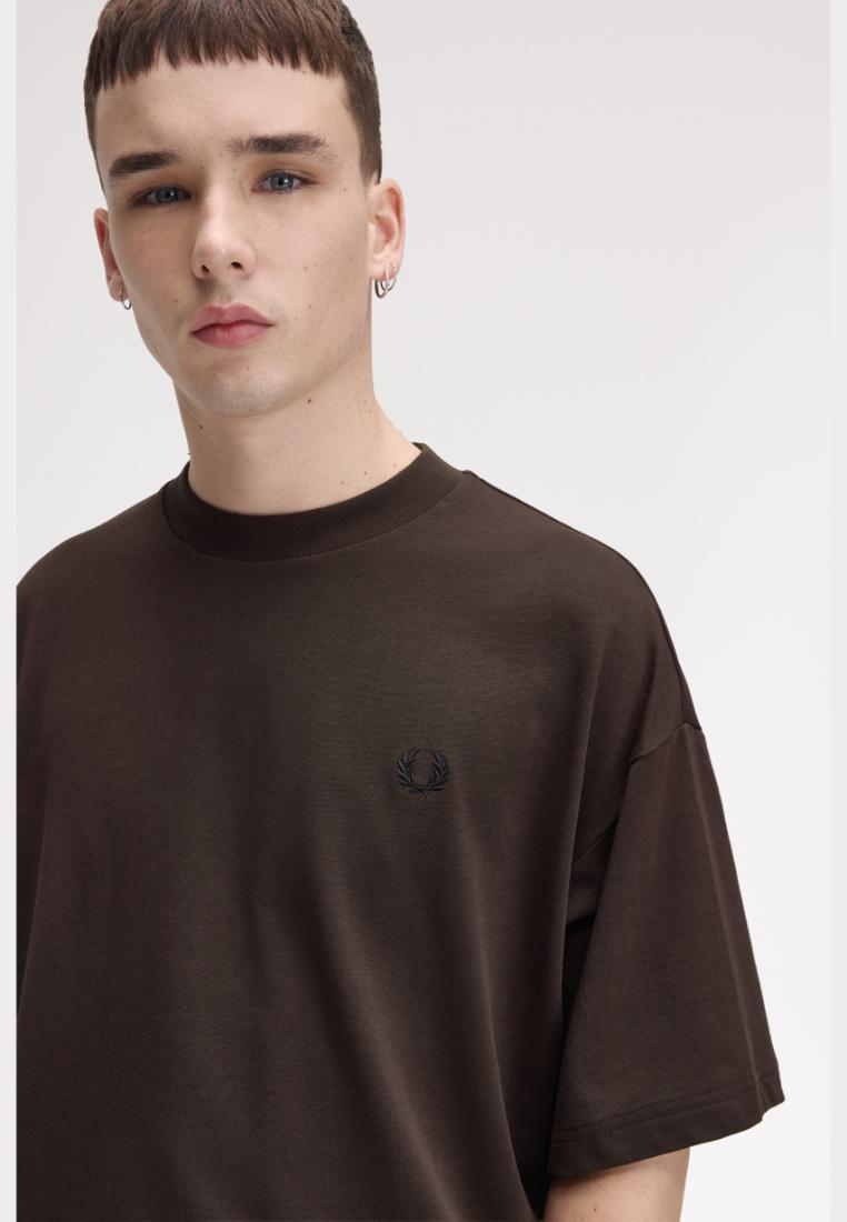 M3481 Oversized T-Shirt (Rich Brown)