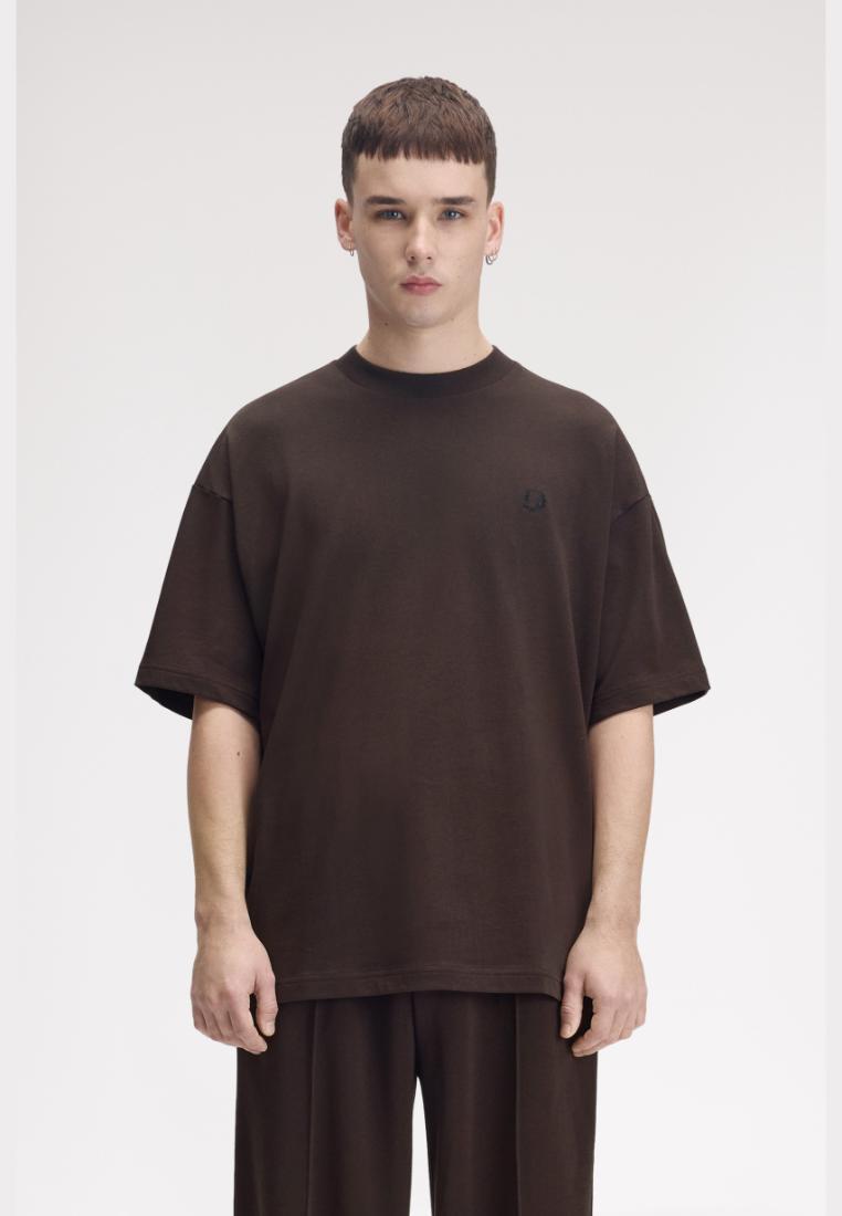 M3481 Oversized T-Shirt (Rich Brown)