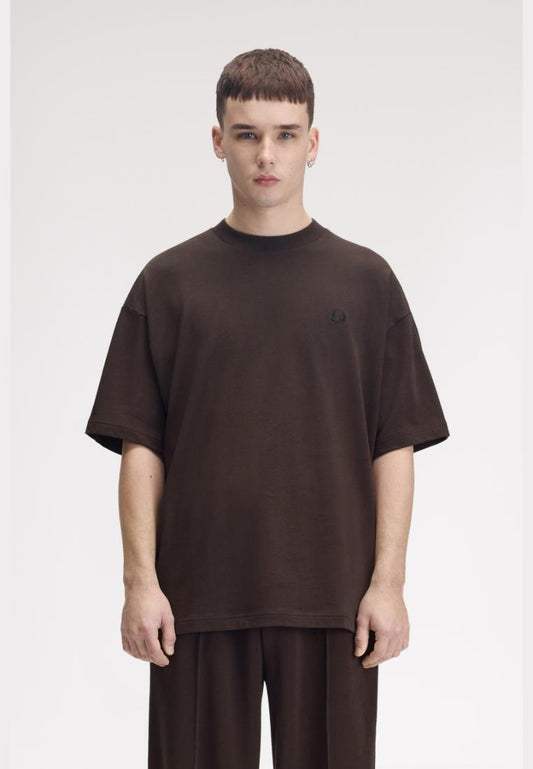 M3481 Oversized T-Shirt (Rich Brown)