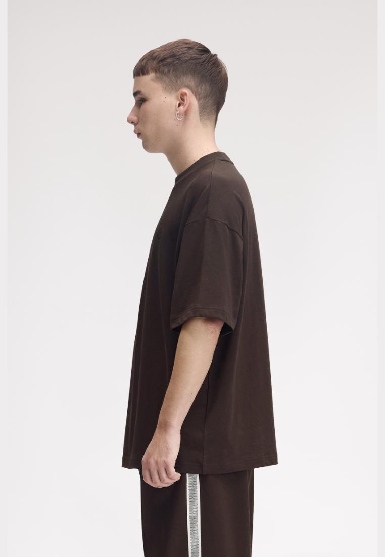 M3481 Oversized T-Shirt (Rich Brown)