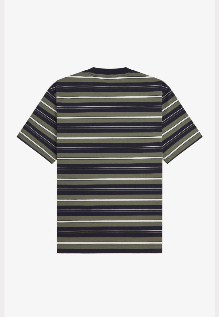 M3482 Heavyweight Striped T-Shirt (Black)