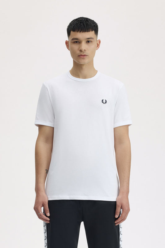 M3519 Ringer T-Shirt (White)