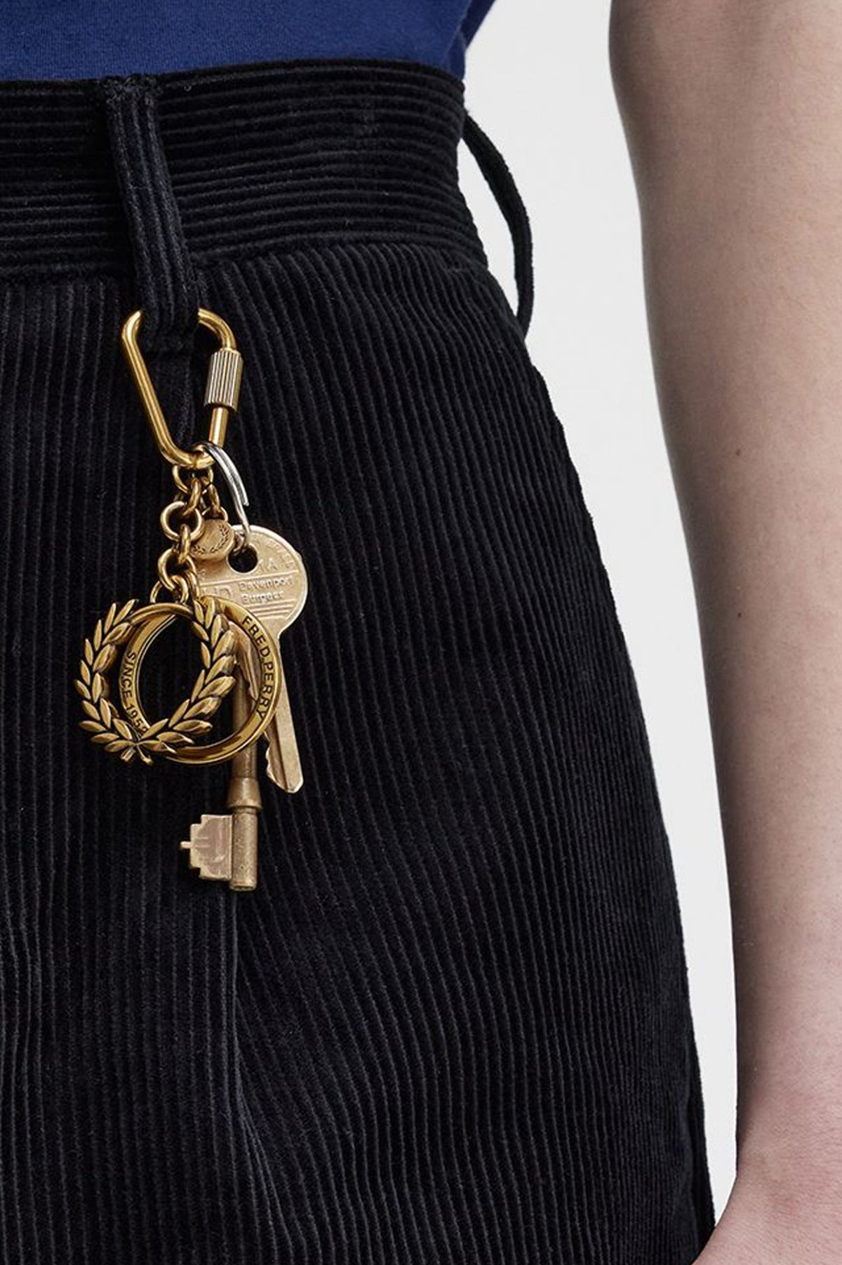 MS4717 Laurel Wreath Keyring