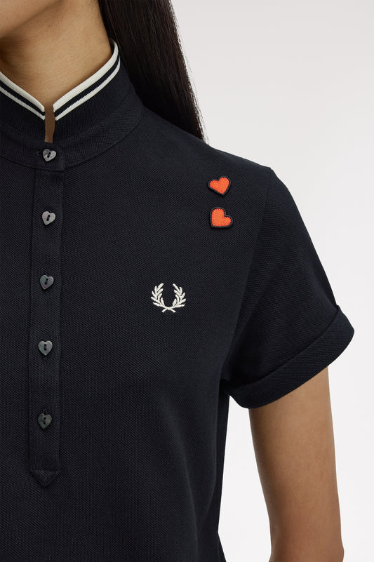 SD2140 Amy Winehouse Foundation Tipped Polo Dress