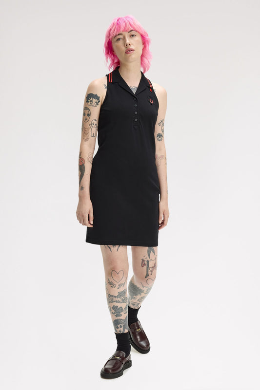 SD2141 Amy Winehouse Foundation Sleeveless Piqué Dress