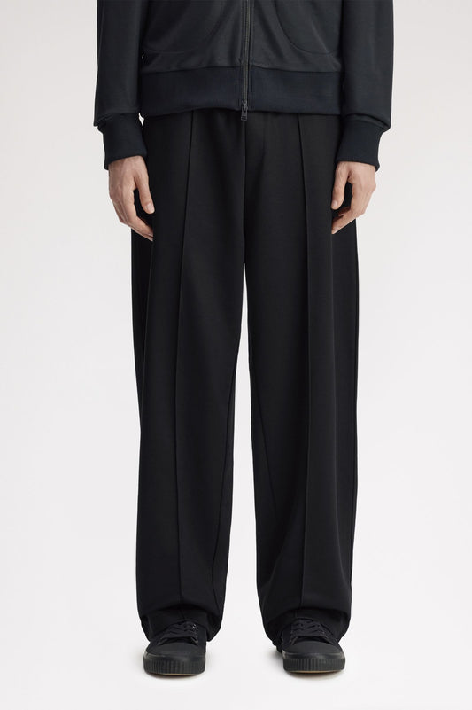 T3309 Leather Patch Track Pant (Black)