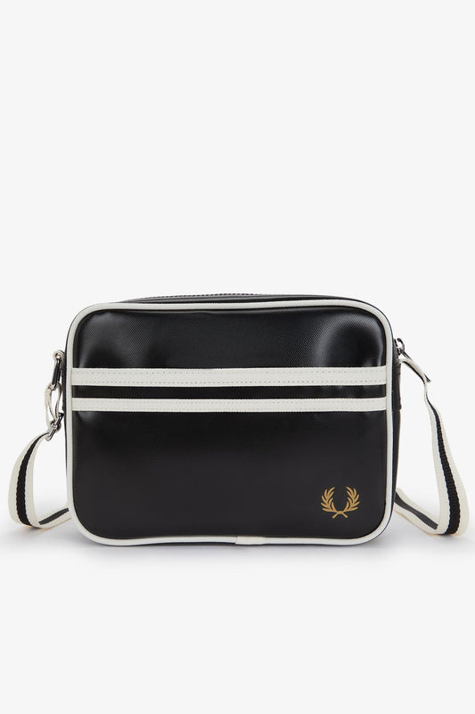 L2168 Classic Mini Shoulder Bag (Black / Ecru)