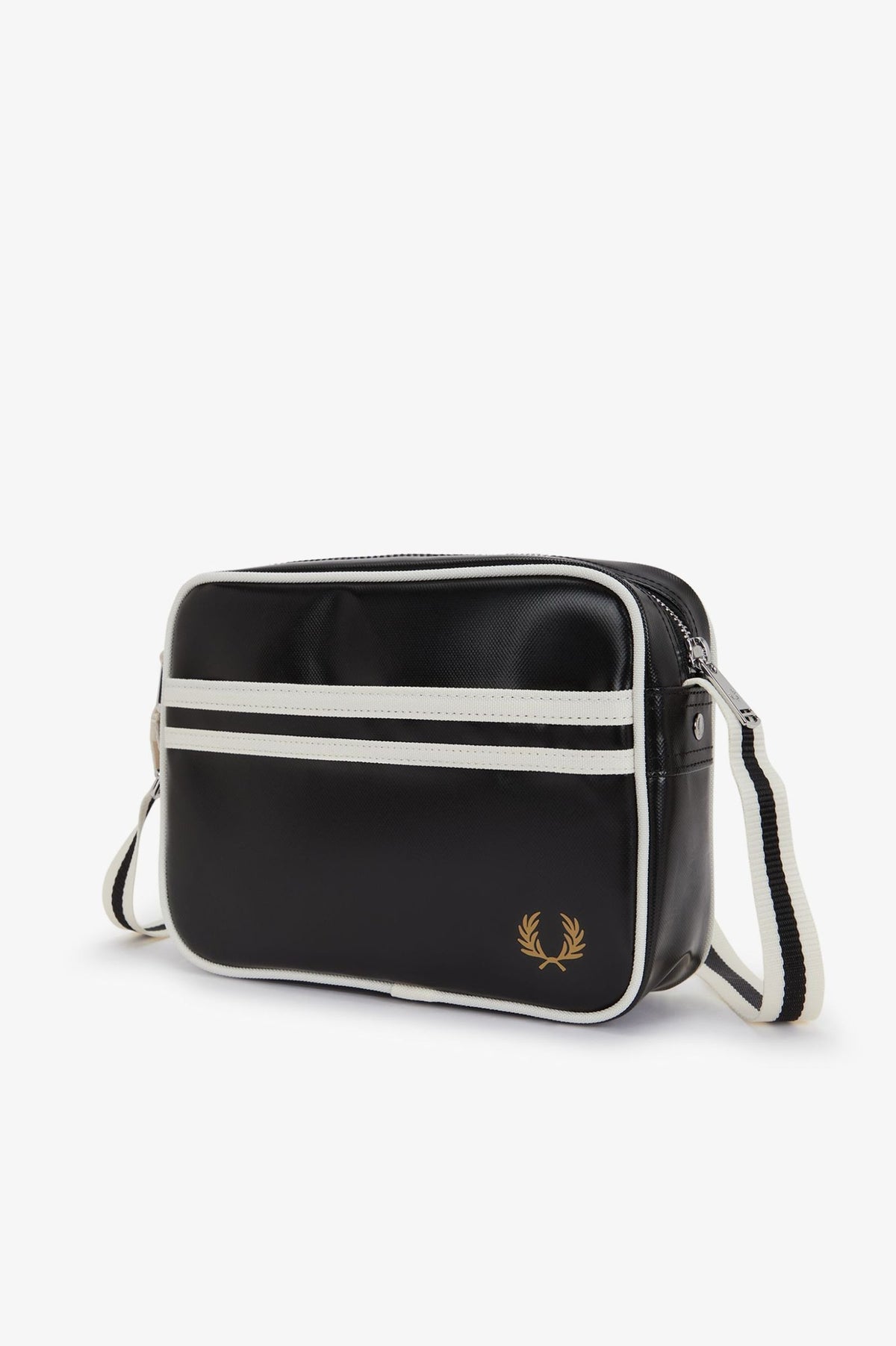 L2168 Classic Mini Shoulder Bag (Black / Ecru)