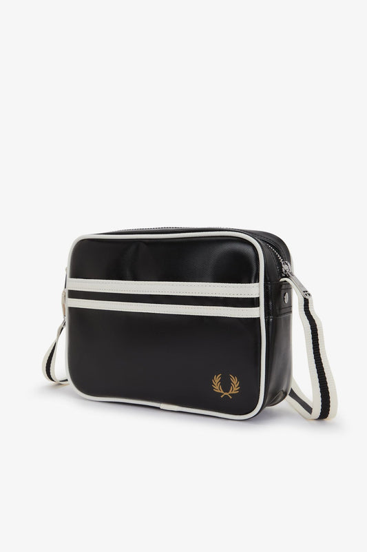 L2168 Classic Mini Shoulder Bag (Black / Ecru)
