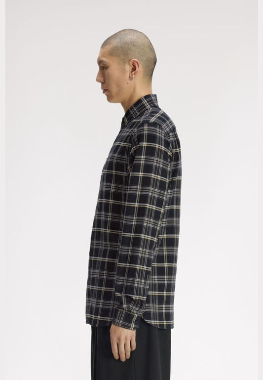 M3467 Tartan Shirt (Black)