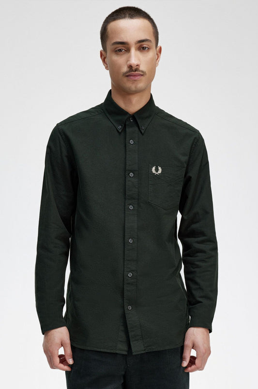 M5516 Oxford Shirt (Night Green)